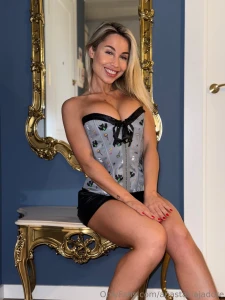 Girls are looking good in this corset