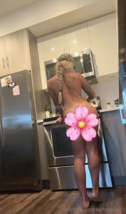 Getting real dirty downright nasty for you while cooking up a meal in