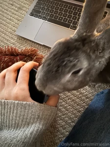 I turned the camera on because she kept trying to rip the cup out of part 1