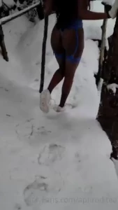 I love the snow sometimes especially this contrast between snow my