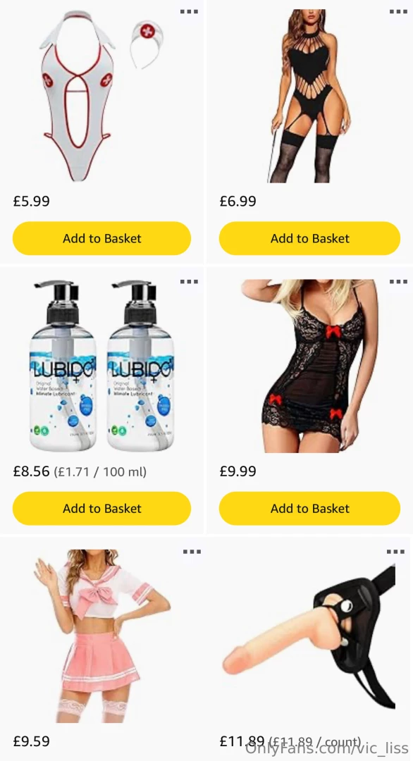 I ve added a few more naughty things onto my wishlist link https www 