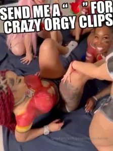 Dm me a if you missed out on my super freaky super bowl sex party