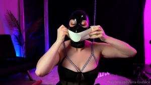 Self bondage dildo gag masturbating i want to put on a show for you