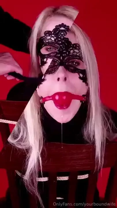 Miss this one tightly roped ring gagged vibed and utterly helpless 