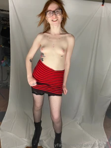 Flashing you my titties