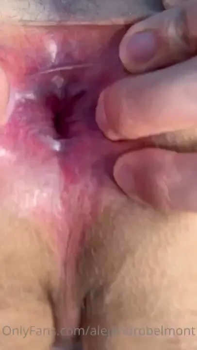 Ass fingering and dildo 