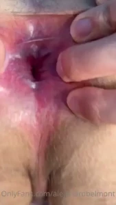 Ass fingering and dildo