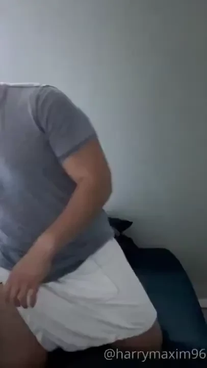 Watch me shake my ass and flop my fat cock around 