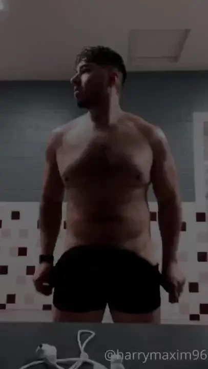 Such a sweaty mess watch me get undressed in the locker room and part 1 