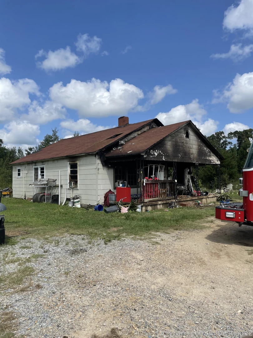 If you follow my other socials then you know my dads house caught on 