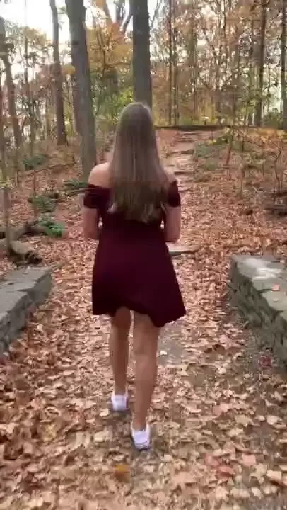 We went with the intention of fucking in the woods but the trails were part 8 