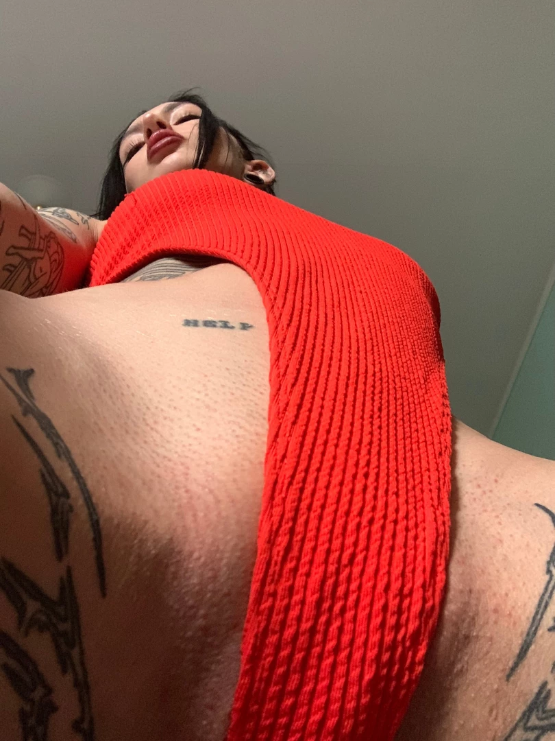 Right now take and pull off this bodysuit from me it bothers me 