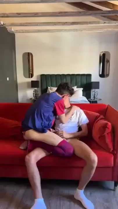 The way victordeorange cock swings while i pound his hole when do you 