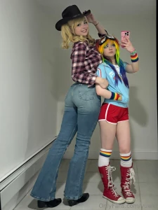 Applejack and rainbow dash d sorry for my absence i havent had a part 6