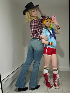 Applejack and rainbow dash d sorry for my absence i havent had a part 16