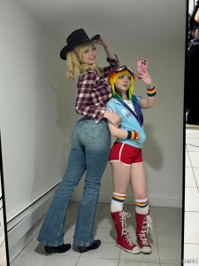 Applejack and rainbow dash d sorry for my absence i havent had a part 15
