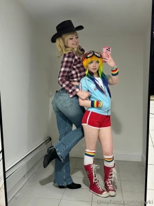 Applejack and rainbow dash d sorry for my absence i havent had a part 5
