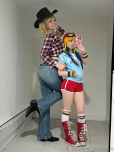 Applejack and rainbow dash d sorry for my absence i havent had a part 13