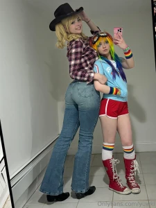 Applejack and rainbow dash d sorry for my absence i havent had a part 11