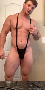Auctioning off my mankini starting price is 100