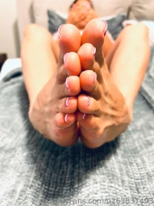 Just my cute little feet for you to think about part 5