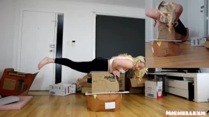 michellexm - Box crush in slow motion 8 39 mins in slow motion standing on part 1 