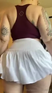 Tehe obviously this is my favorite thing to do in this skortttt it