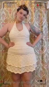 Vacation isabel got this cute crochet dress just for this trip be sure part 2