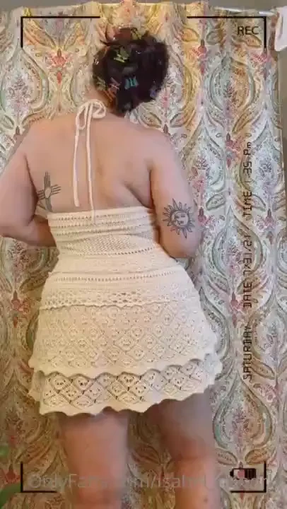 Vacation isabel got this cute crochet dress just for this trip be sure part 1 