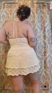 Vacation isabel got this cute crochet dress just for this trip be sure part 1