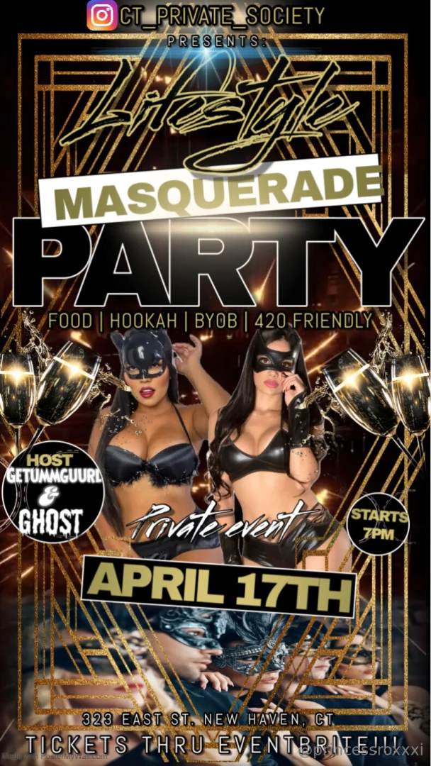 Next wednesday night we are taking over catwalk come party and get 