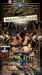 Next wednesday night we are taking over catwalk come party and get