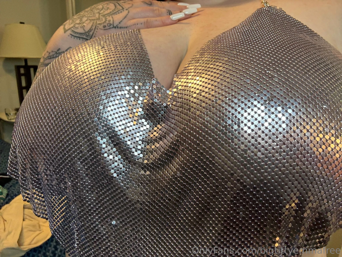 Just a little shimmer where it counts 