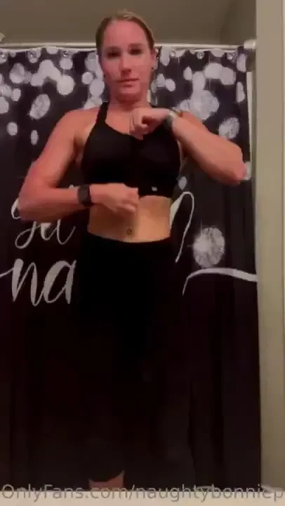 Shower time after my workout 