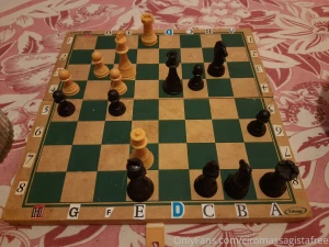 I am not good in chess i confess but i love it that was my last mate i
