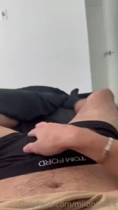 Morning wood ask me for the full cum shot