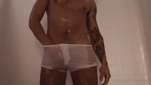 Damnxdaniel hanging out in the shower literally