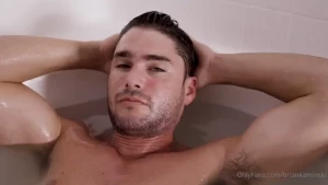 Rub-a-dub-dub charliemm15 s in the tub now get naked and join him