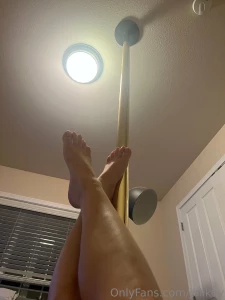 Bunny got herself a pole today