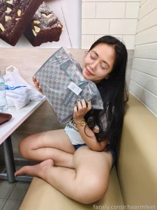 Feet pics in donut shop yes feet soles asianfeet asiansoles part 7