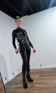 I recently got a latex catsuit and i m in love tell me youre as into