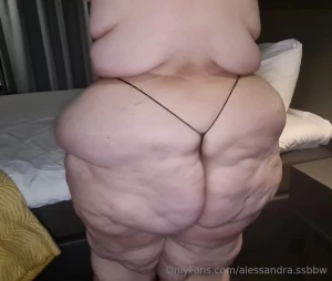 Big body and a small thong perfect combination