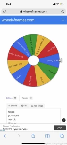 Spin the wheel sale for 5 99 you ll get 4 spins for 8 99 you get 6