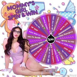 Mommy s girl spin amp win nbsp nbsp i wanted to nbsp spoil you nbsp