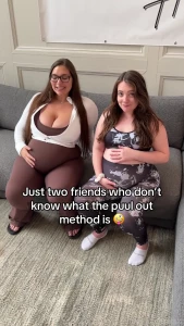 Just me and my baddie friend pregnant lactation milf mommy