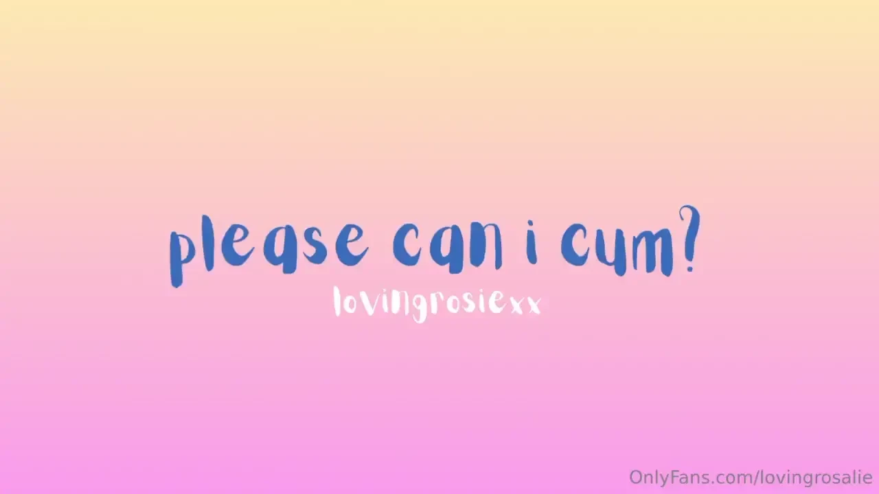 Pov your desperate gf begs you to let her cum if you ve ever wondered 