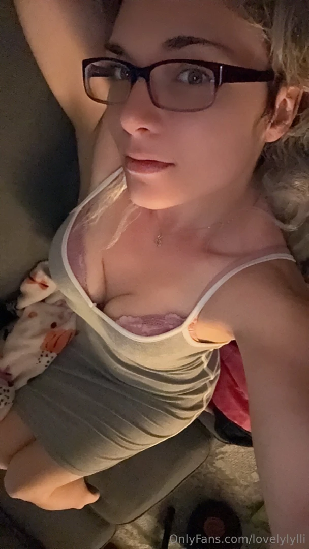 Some adorbs selfies in my dress from today before i change into pjs part 4 
