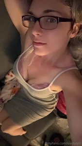 Some adorbs selfies in my dress from today before i change into pjs part 4