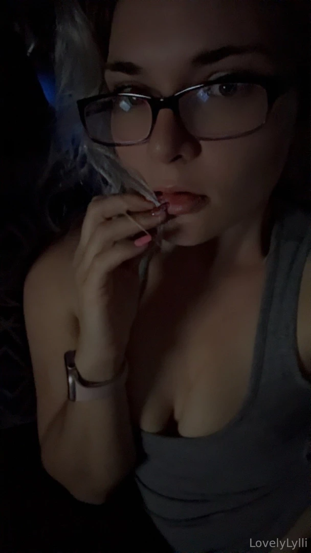 Hehe cute goodnight selfies in the dark sleep well everyone 