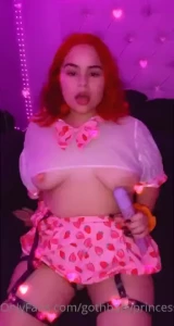 It tastes like strawberry shortcake